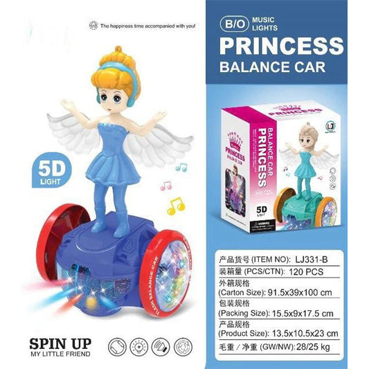 Princess Balance Car With Light & Music