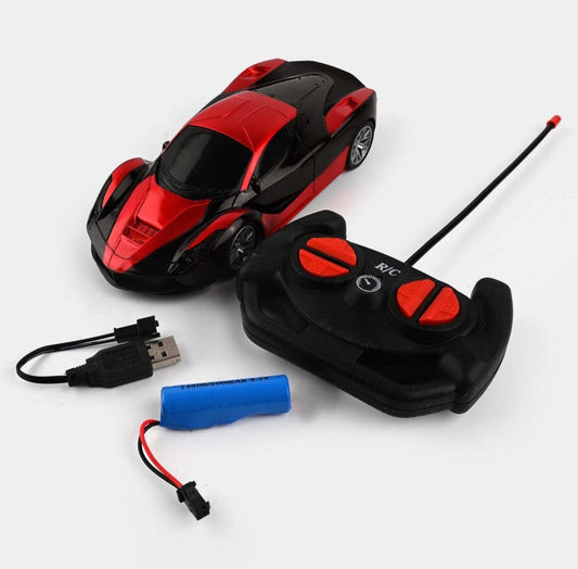 Rechargeable RC Remote Control Car for Kids – High Speed Racing Car with LED Lights – Indoor & Outdoor Toy Gift for Boys & Girls